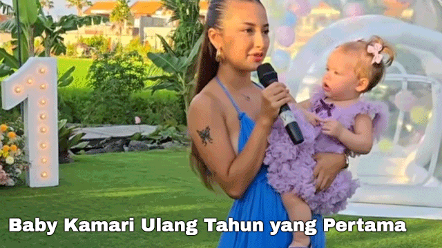 Baby Kamari Ulang Tahun yang Pertama